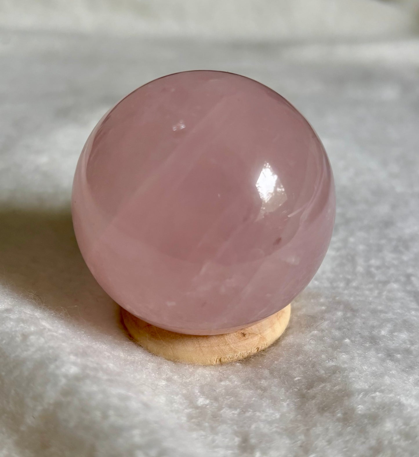 Rosenquarz Sphäre S1
