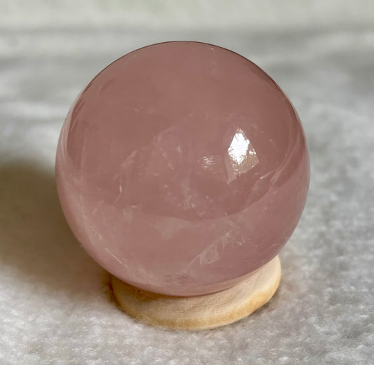 Rosenquarz Sphäre S2