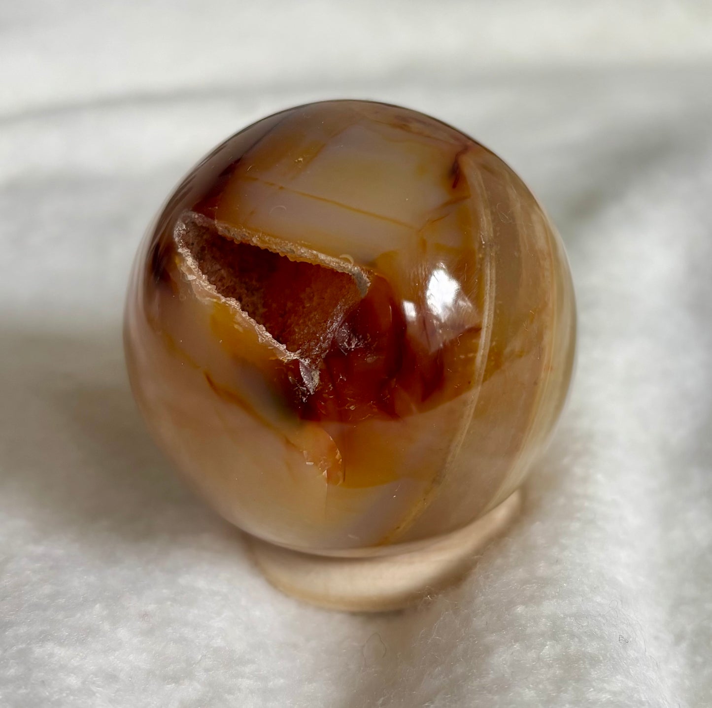 Druzy Achat Sphäre S13
